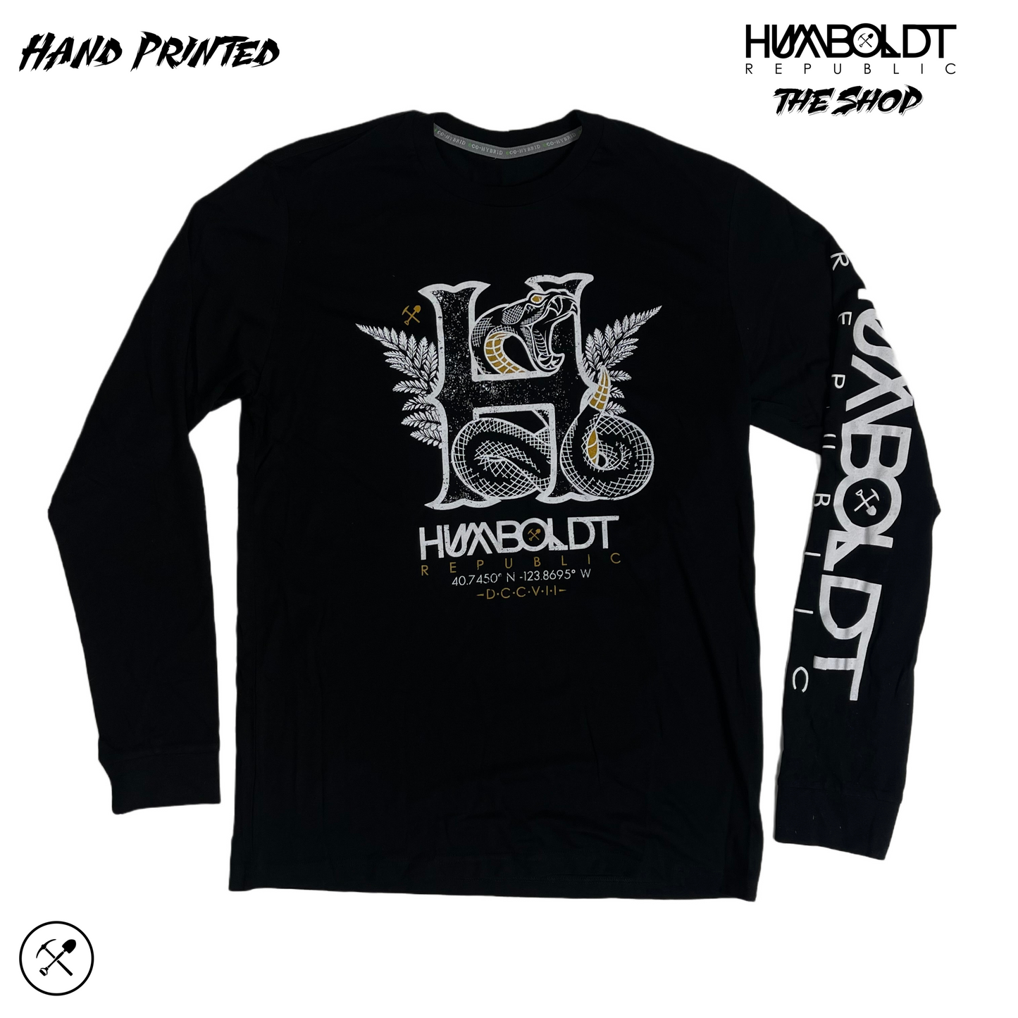 "Ophidian" Men's Modal Blend Long Sleeve Shirt