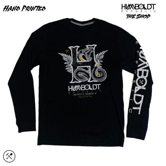 "Ophidian" Men's Modal Blend Long Sleeve Shirt