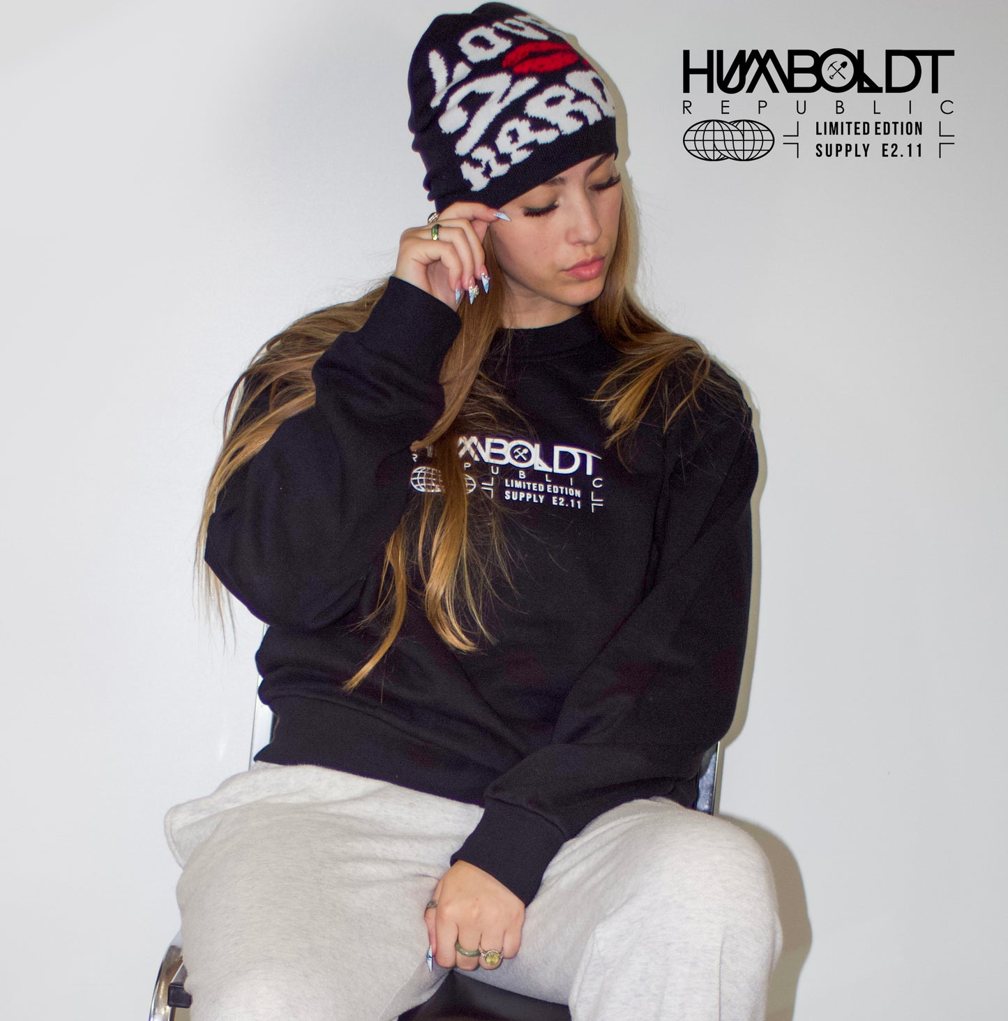 "Love 2 Hard" Beanie