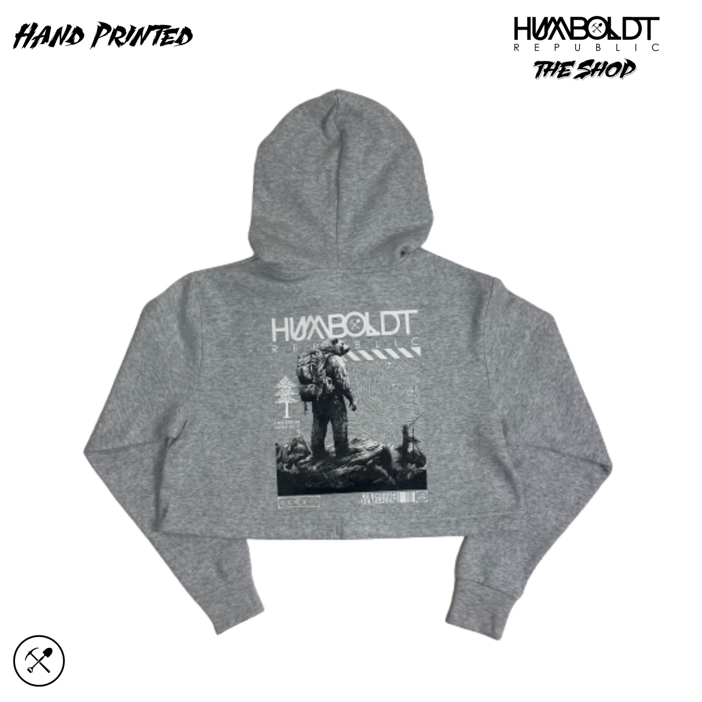 Summit Solitude Women's Cropped Hoodie