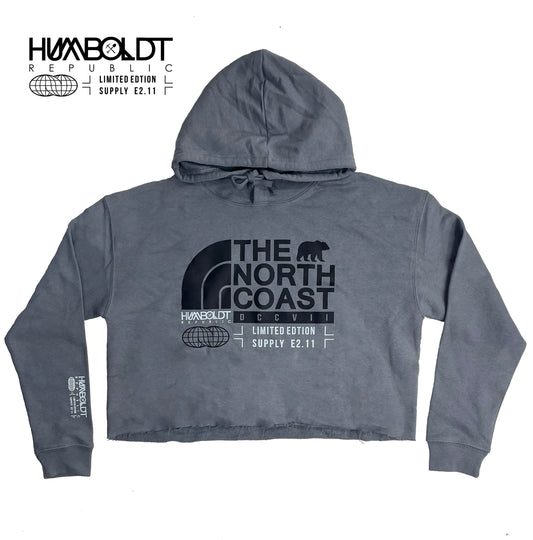 "The North Coast" Women's Cropped Hoodie