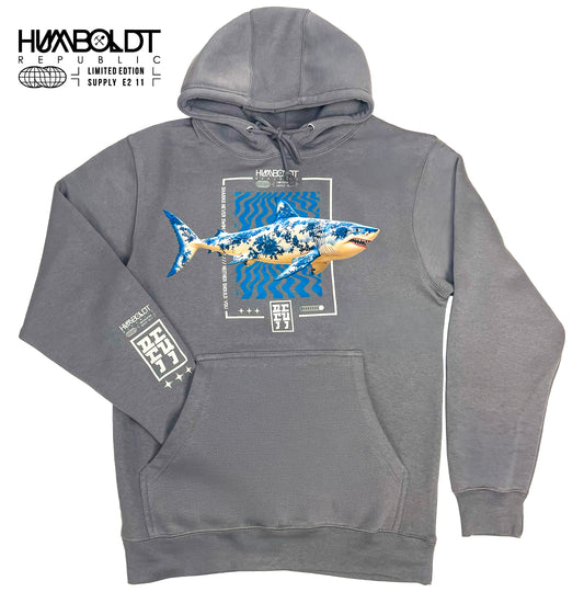 "Never Swim Backwards" Men's Hoodie