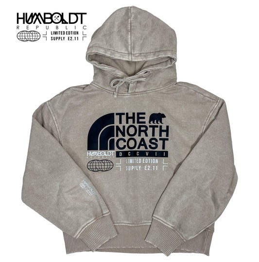"The North Coast" Women's Cropped Hoodie