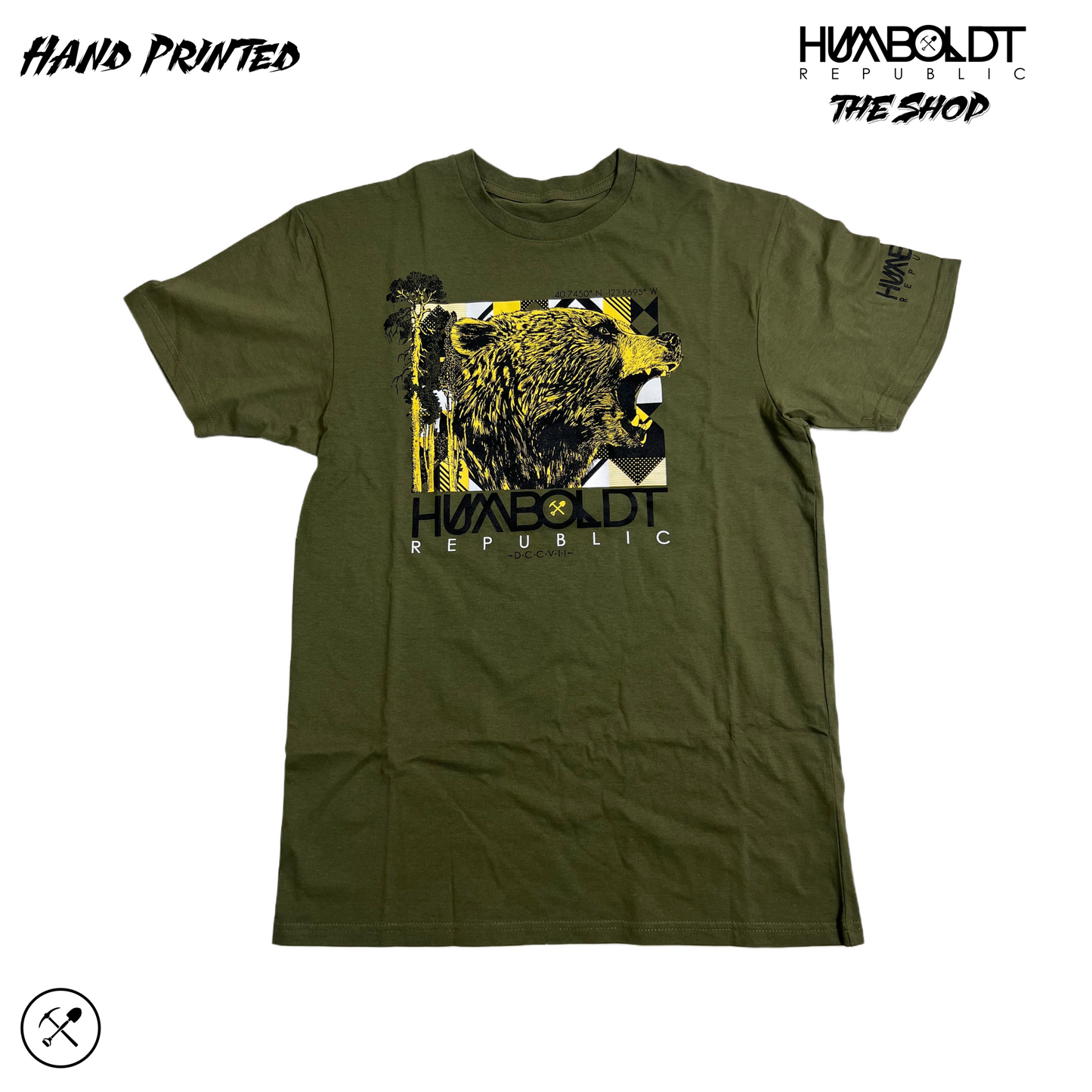 "Roaring Bear" Men's Heavy Duty T-Shirt