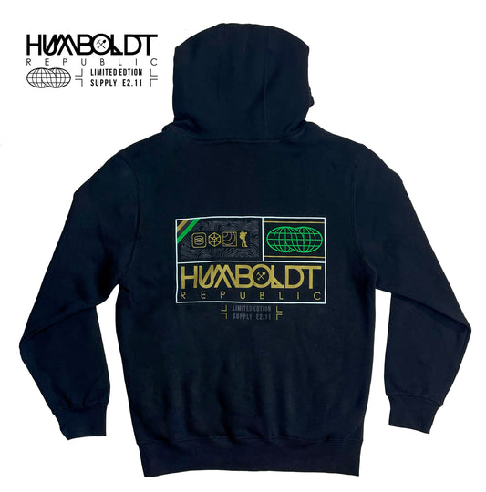 "Sectional///" Streetwear Zip-Up Hoodie