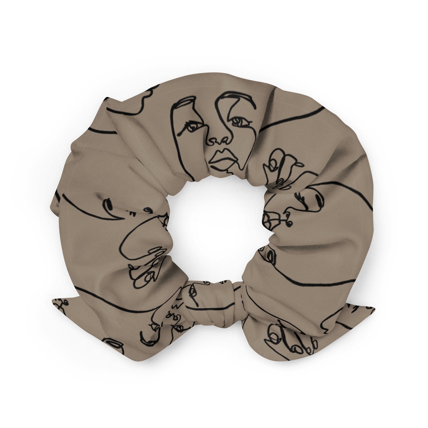 Changing Faces Recycled Scrunchie