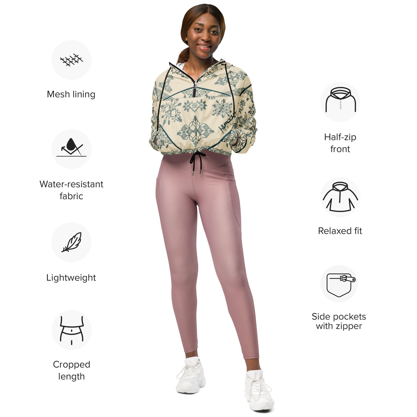 Harvest Women’s cropped windbreaker