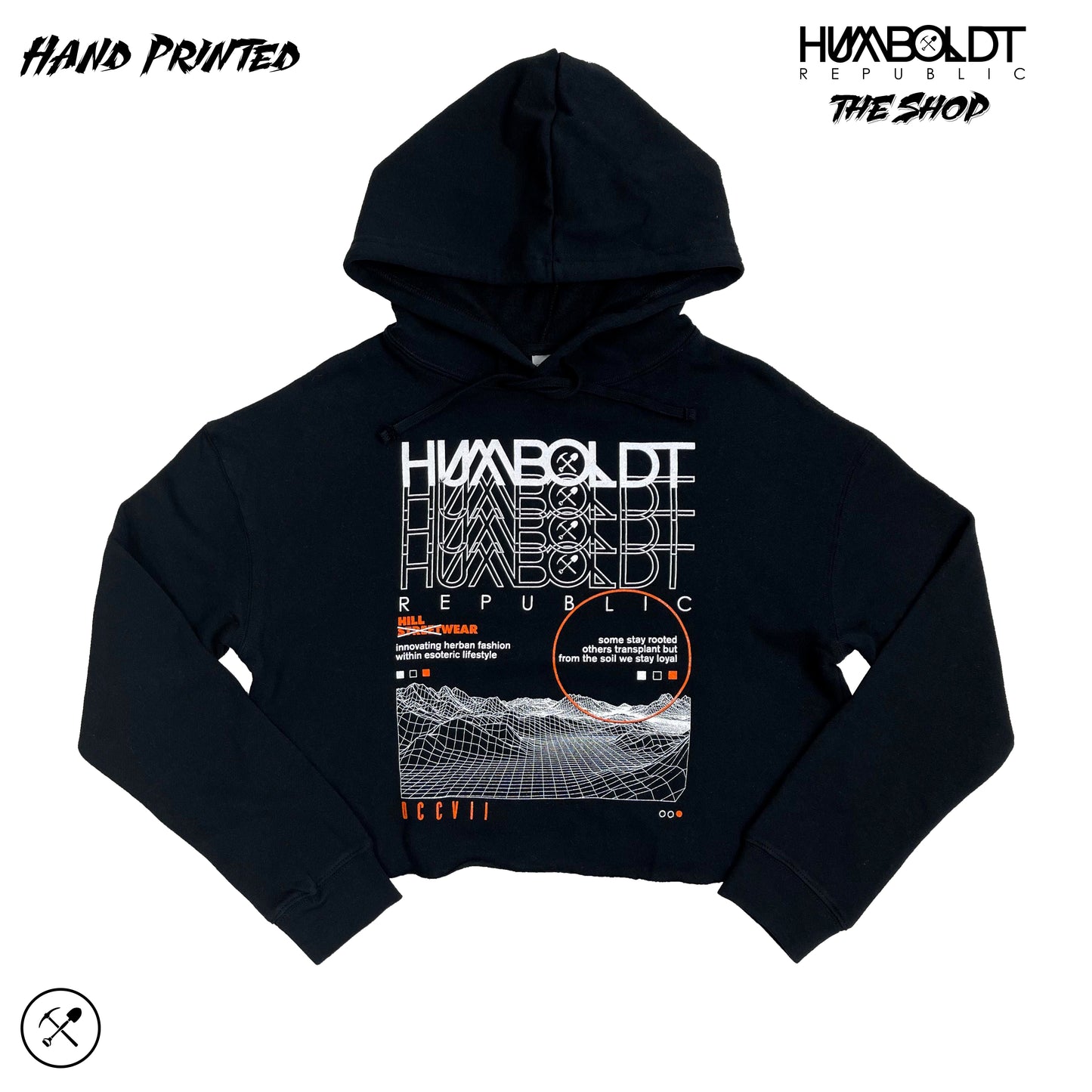 "Hillwear" Women's Cropped Hoodie