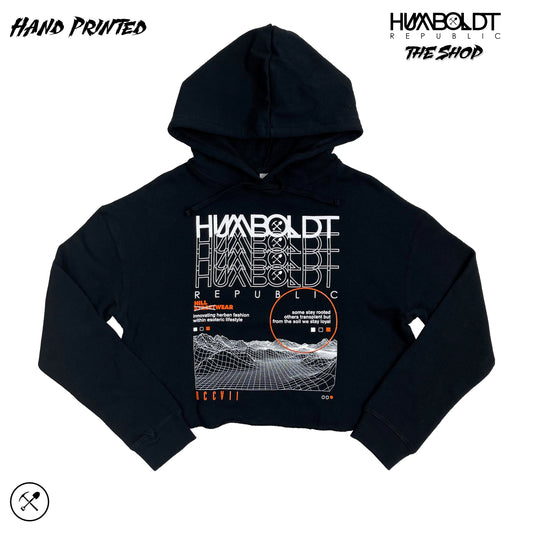 "Hillwear" Women's Cropped Hoodie