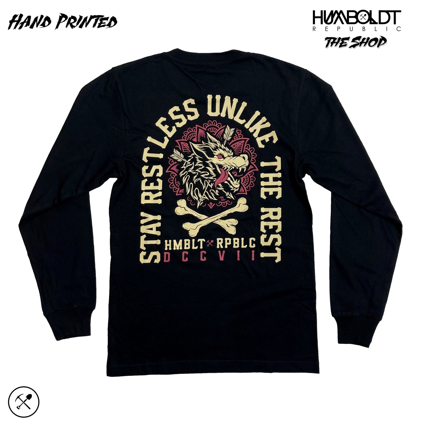 "Stay Restless" Mens's Long Sleeve