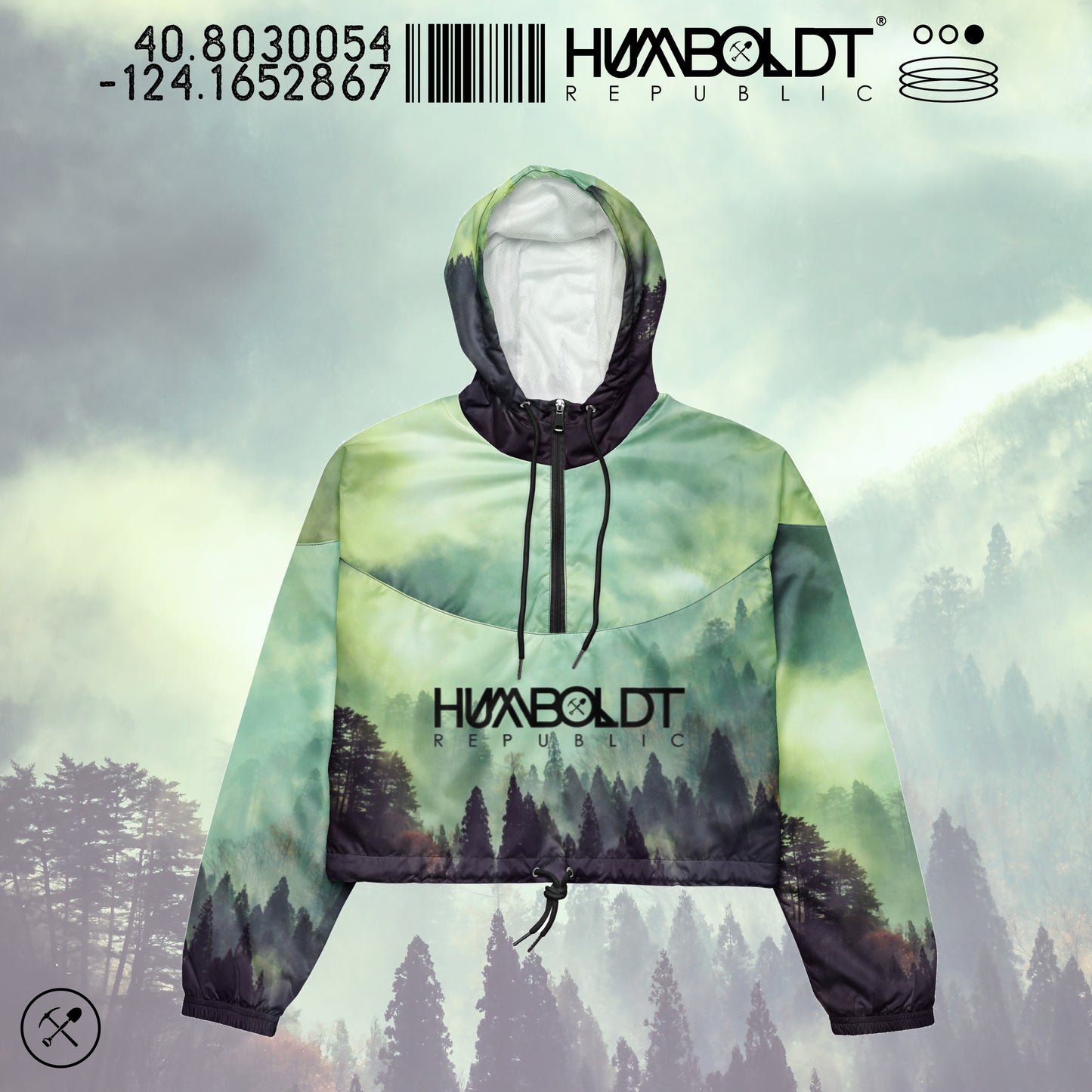 Through The Fog - Women’s cropped windbreaker