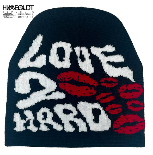 "Love 2 Hard" Beanie