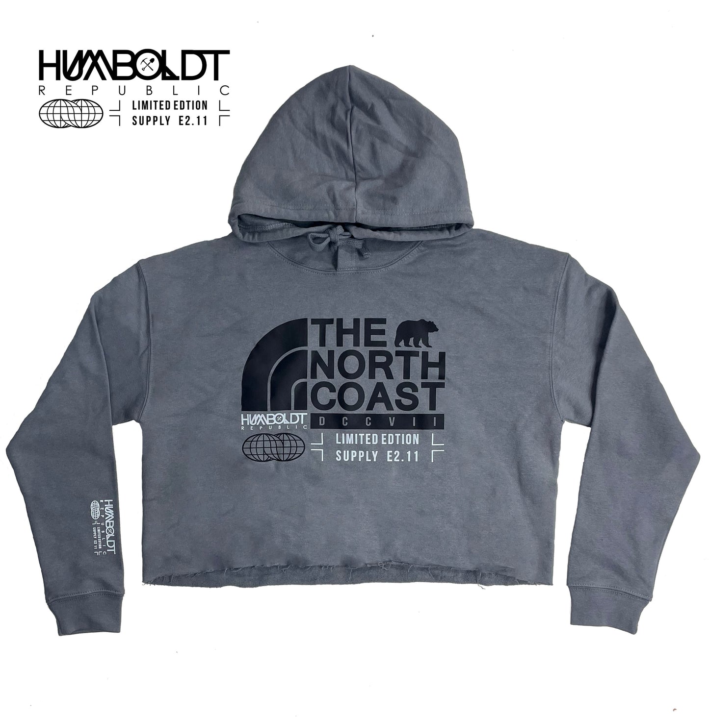 "The North Coast" Women's Cropped Hoodie