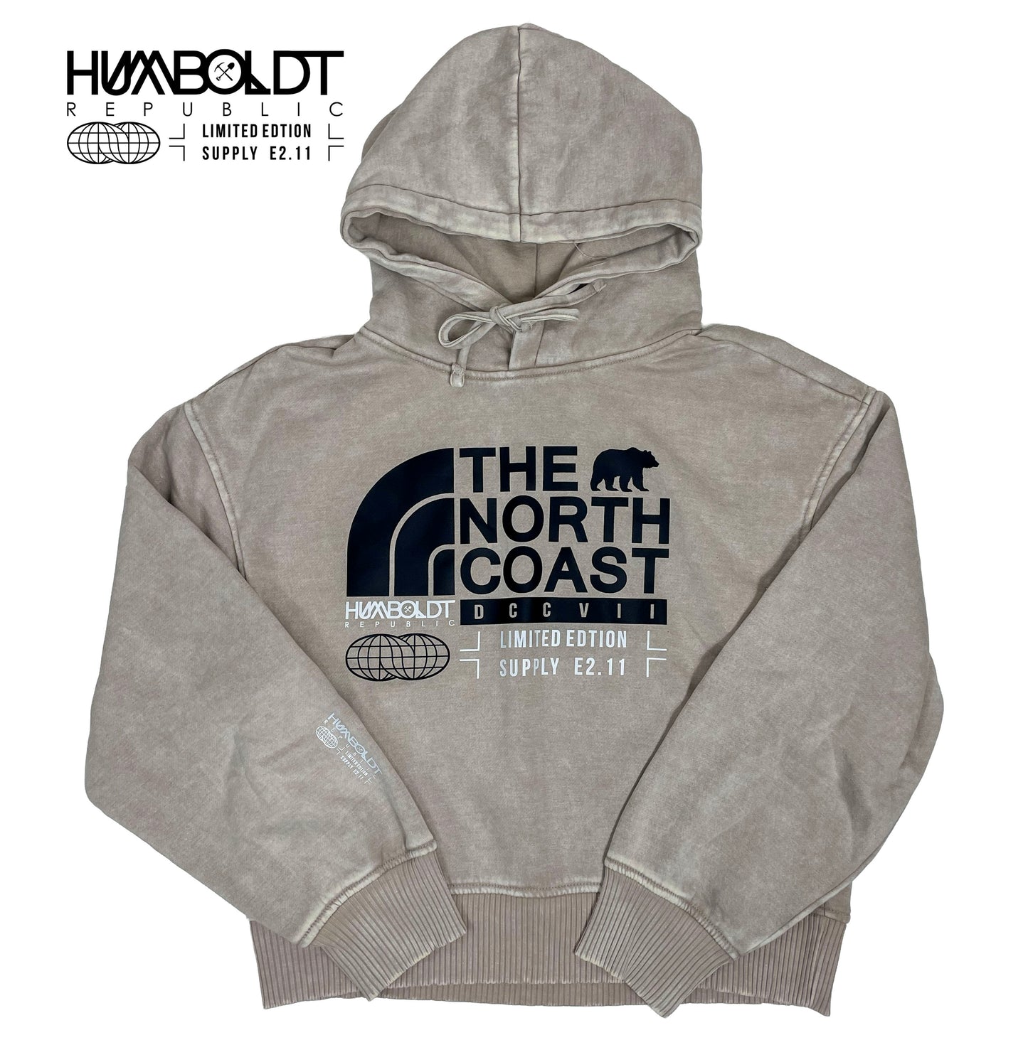 "The North Coast" Women's Cropped Hoodie